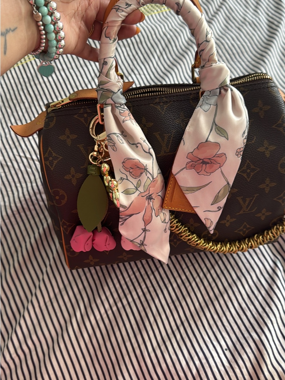 Louis Vuitton Brown Monogram 25